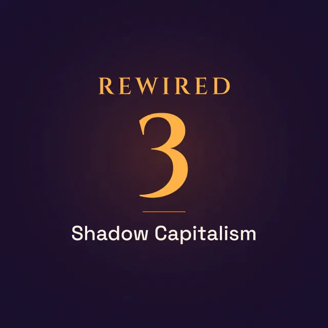 Cover art for Episode 3: Shadow Capitalism — AI as Amplifier, Scarcity Games & Where Resource Ends and Being Begins